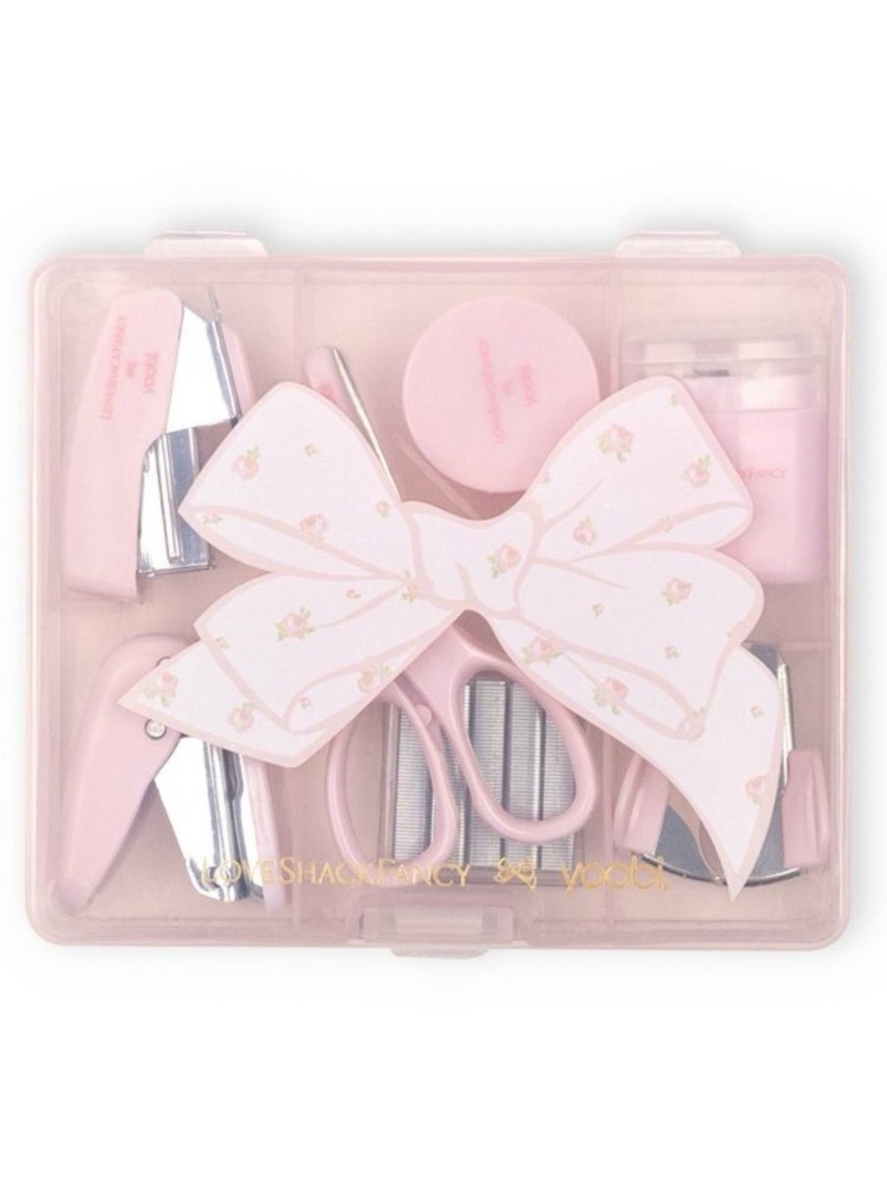 New LoveShackFancy x Target Yoobi Heirloom Ditsy Mini Supply Kit 9 pieces